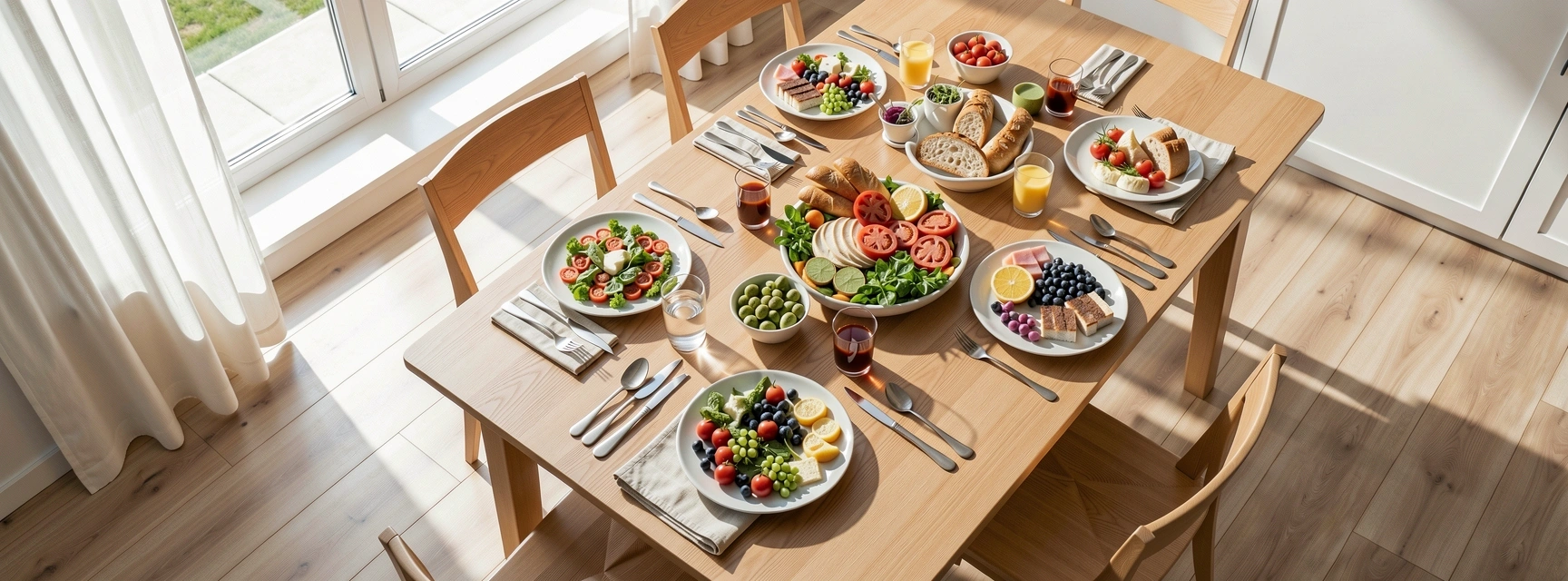 Vielseitige und gesunde Mahlzeit